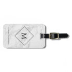 Monogram modern marble