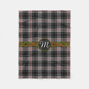 Monogram Moffat Tartan Fleece Blanket