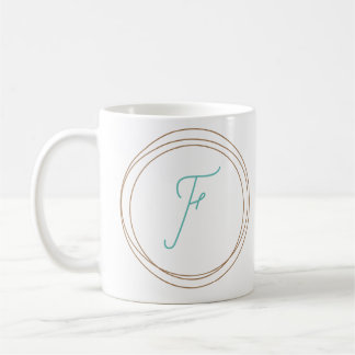 Monogram Mug "F"