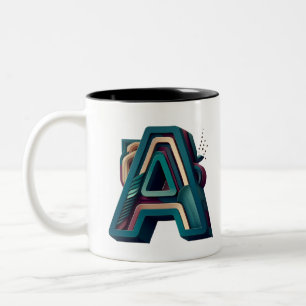 Monogram Mug - Letter A