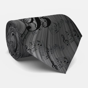MONOGRAM  MULTI-MUSIC NOTES TIE