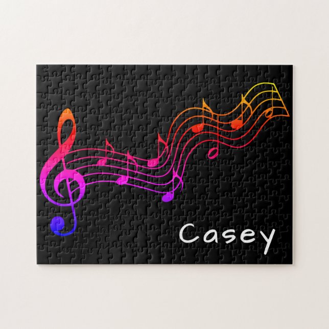 Monogram Music Hard Challenging Evil Extreme Jigsa Jigsaw Puzzle (Horizontal)