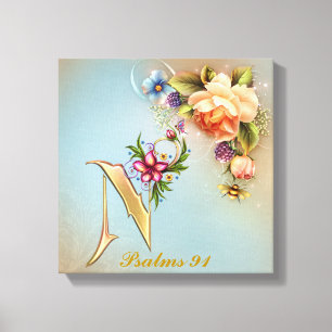 Monogram N Premium Wrapped Canvas (Gloss)