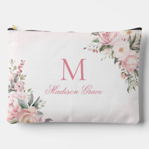 Monogram Name Personalised Custom Accessory Pouch