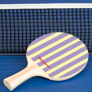 Monogram name Ping Pong Paddle
