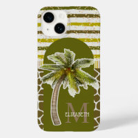 Monogram Name Tropical