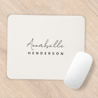 Monogram Neutral | Modern Minimalist Stylish