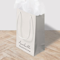 Monogram Neutral | Modern Minimalist Stylish