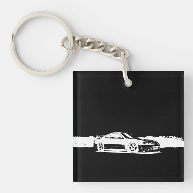Monogram Nissan Silvia Key Ring (Front)