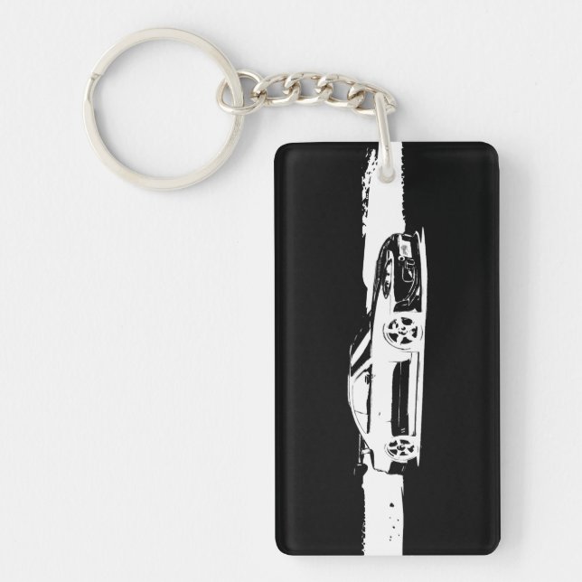 Monogram Nissan Sylvia Key Ring (Front)