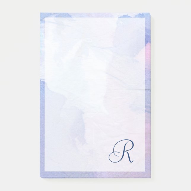 Monogram | Northern Lights II Post-it Notes (Front)