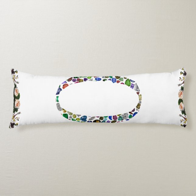 Monogram 'O' Body Cushion (Front)