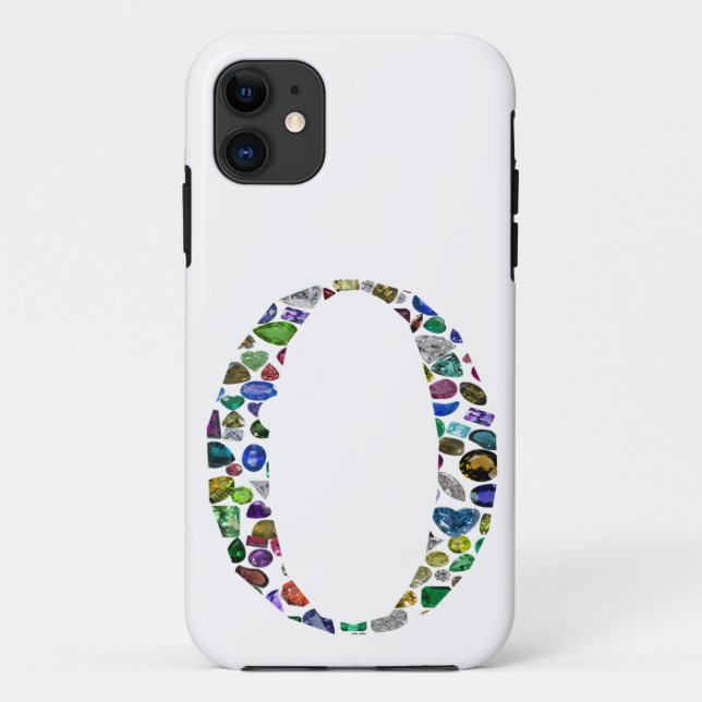 Monogram 'O' Case-Mate iPhone Case (Back)