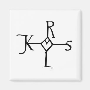 Monogram of Charlemagne Magnet