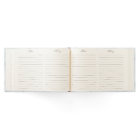 monogram on white marble