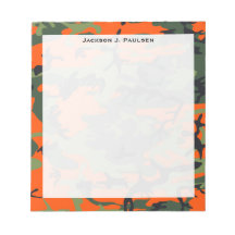 Monogram Orange, Green, Black Camouflage