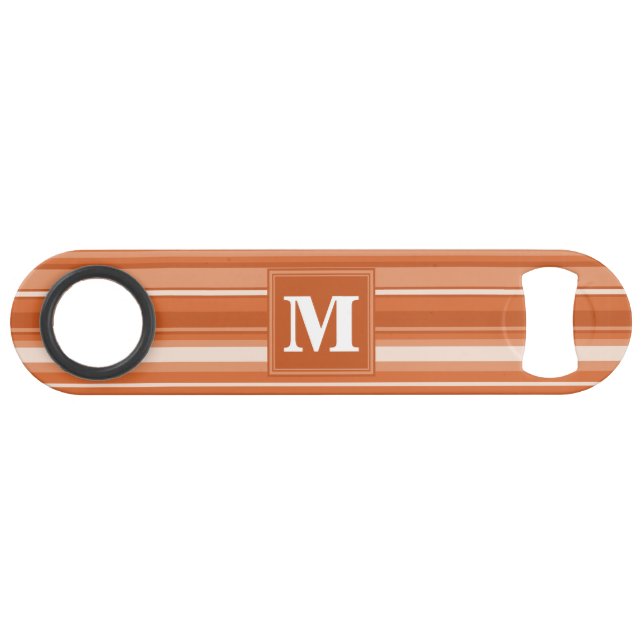 Monogram orange stripes (Front (Horizontal))