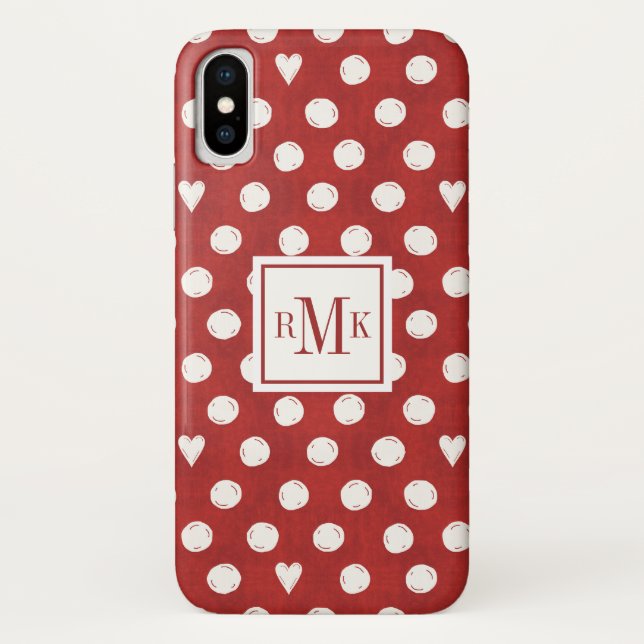 Monogram | Otomi Farm Step Case-Mate iPhone Case (Back)