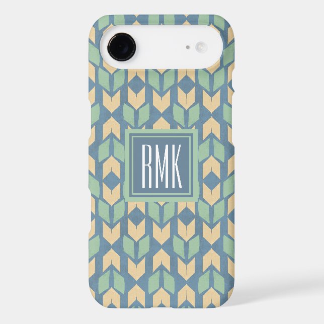 Monogram | Outdoor Geo Step | Geometric Arrow Patt Case-Mate iPhone Case (Back)