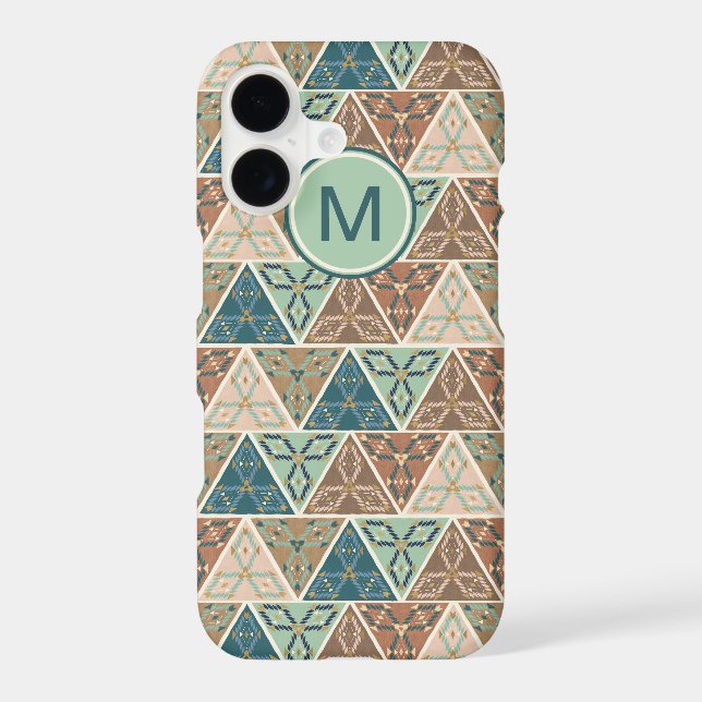 Monogram | Outdoor Geo Step | Geometric Pattern (Back)