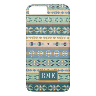 Monogram   Outdoor Geo Step   Indian Pattern iPhone 8 Plus/7 Plus Case