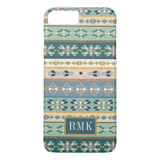 Monogram | Outdoor Geo Step | Indian Pattern Case-Mate iPhone Case (Back)
