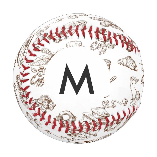 Monogram Paper pattern Baseball (Front Left)