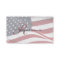 Monogram Patriotic Business Cards
