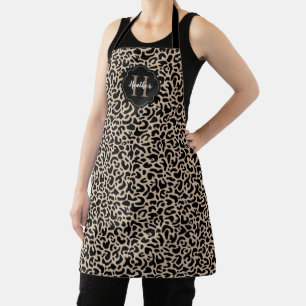 Monogram Pattern Apron