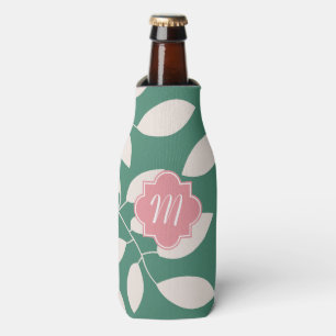 Monogram Pattern Bottle Cooler Cosy