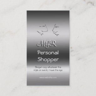 Monogram, Personal Shopper, Talking Heads Business Card