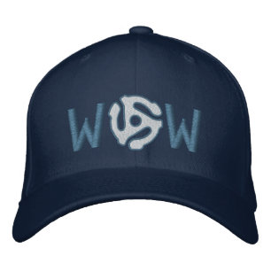 Monogram Personalise 45 spacer DJ embroidered cap