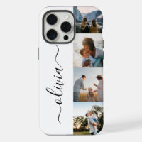 Monogram Personalised 4 Photo Collage