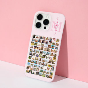 Monogram Personalised 88 Photo Collage iPhone 16 Pro Max Case