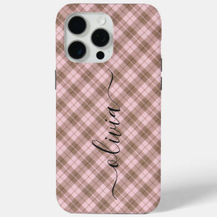 Monogram Personalised iPhone 15 Pro Max Case