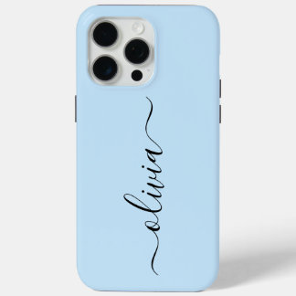 Monogram Personalised iPhone 15 Pro Max Case