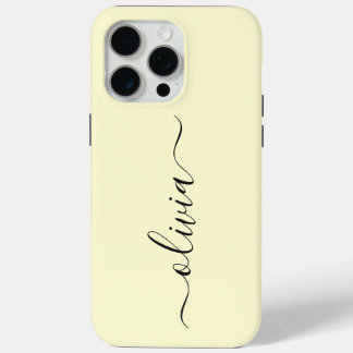 Monogram Personalised iPhone 15 Pro Max Case