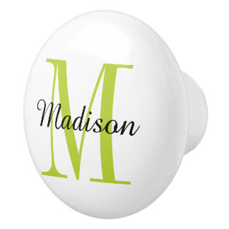 Monogram Personalised Drawer Knob