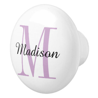 Monogram Personalised Drawer Knob