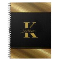 monogram personalised golden