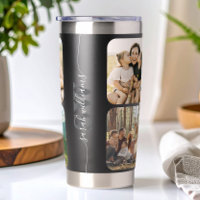 Monogram Personalised Name 6 Photo Collage