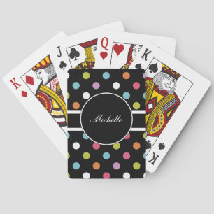 Monogram Personalised Playing Cards