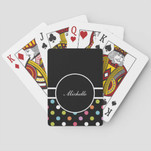 Monogram Personalised Playing Cards