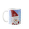 Monogram Personalised: Snowman Mug