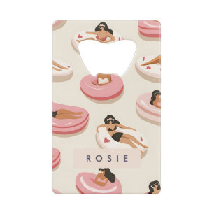 Monogram Personalised Summer Pool Float Pattern 