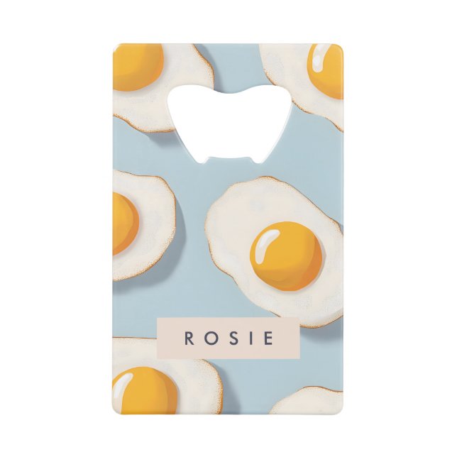 Monogram Personalised Sunny Side Up Egg Pattern (Front)