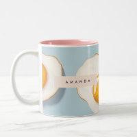 Monogram Personalised Sunny Side Up Egg Pattern