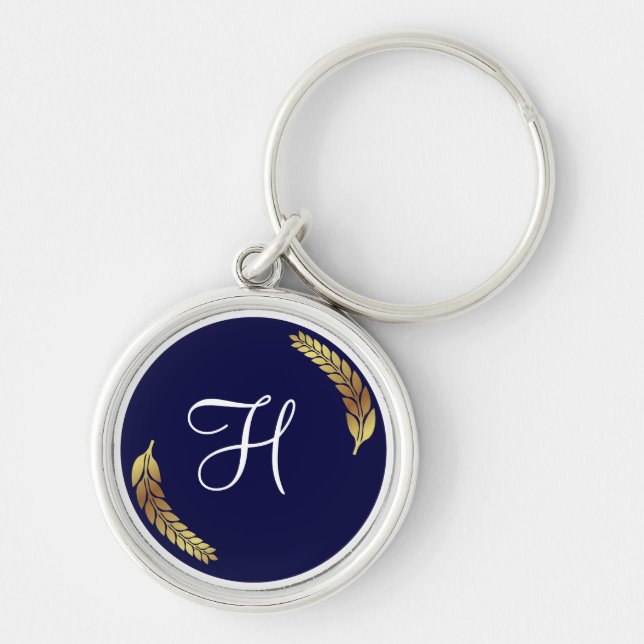 Monogram (Personalize) Key Ring (Front)