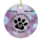 Monogram Pet Memorial Heart