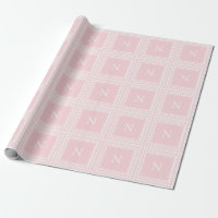 Monogram Pink Houndstooth 